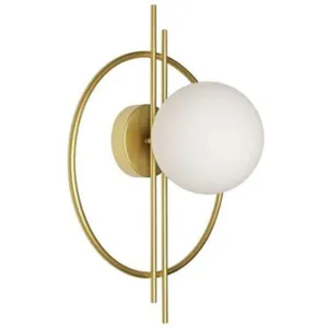 Toolight APPLIQUE MURALE APP1436-W GOLD pas cher