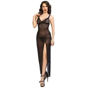 Comparateur de prix : CHILIROSE Nuisette Longue Austria Noir noir S