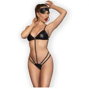 Comparateur de prix : Chilirose Ensemble de Lingerie Noir S/M