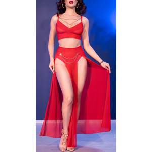 Comparateur de prix : Chilirose Ensemble 3 Pièces CELIA Rouge
