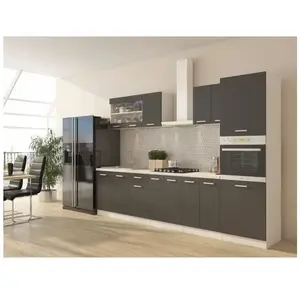 Comparateur de prix : ULTRA Cuisine complète avec colonne four et plan de travail inclus - L...