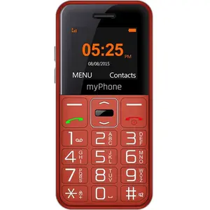 Comparateur de prix : Myphone Myphone Halo Easy Rojo Móvil Senior 1.77'' Cámara Vga Bluetooth