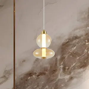 Comparateur de prix : Eko-Light DAPHNE AMBER Lampe suspendue 12W Milagro ML0345