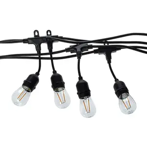 Eko-Light Guirlande lumineuse extérieure Girlanda, noir, IP44, 10 m, à...Vendu parluminaire