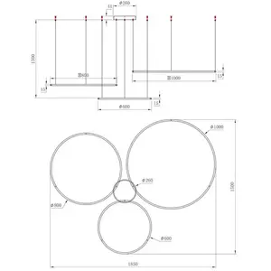 Comparateur de prix : Milagro Lighting Suspension LED Saturno, dorée, à 3 lampes, métal, 4 0...