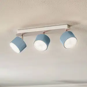 Comparateur de prix : Eko-Light Cloudy spot pour plafond à trois lampes bleu