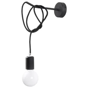 Comparateur de prix : Sollux Lighting Applique Murale Moderne EDISON E27 LED - Design Classique - Noir