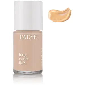 Paese Fond de teint fluide - Long Cover Fluid - 1.75 Sand Beige - 30 ml pas cher
