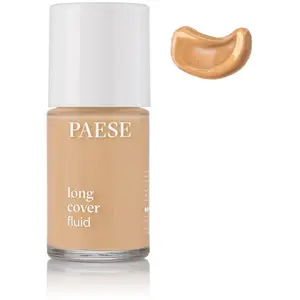 Paese Fond de teint fluide - Long Cover Fluid - 2.5 Warm Beige - 30 ml pas cher