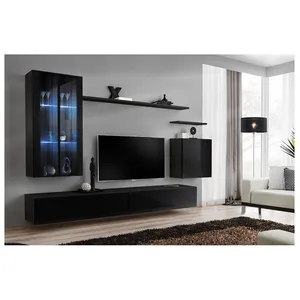 Comparateur de prix : Ensemble TV - ASM - 2 éléments - Verre - Contemporain - Laqué