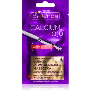 Bielenda Masque visage anti-rides concentré Calcium + Q10 8 g pas cher