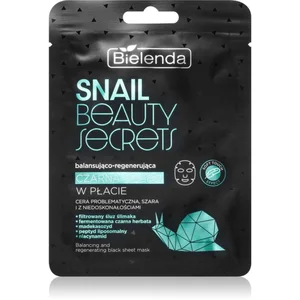 Comparateur de prix : Bielenda Snail Beauty Secrets masque régénérant pour peaux à problèmes...