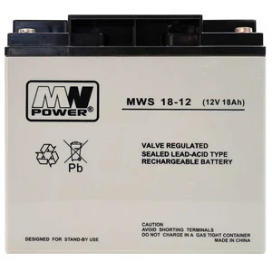 Comparateur de prix : PNI PNI-ACC1812 MW 18-12S Batterie Gel 12 V/ 18 Ah Gris/Noir
