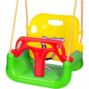 Balançoire de jardin 3 en 1 - COIL - Vert - Pour enfants - Jusqu'à 60k...Vendu parcdiscount