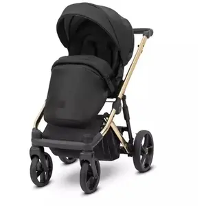Non communiqué Poussette Arizo Premium 11 Black Eco Cadre doré siege auto