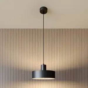 SIGMA Suspension Rif en métal, noire, Ø 25 cm pas cher