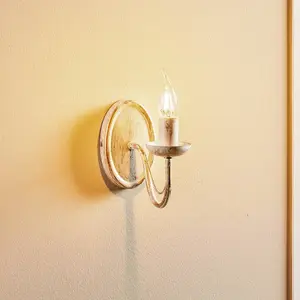 HELam Applique Malbo en blanc, à 1 lampe pas cher