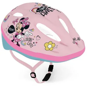 DISNEY Casco Minnie 52/56 S/M 22 Unisex-Adult, Red, Taille Unique