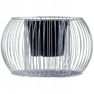 Kadax pot de fleur en gabion pot de fleur rond en acier 53 cm pas cher
