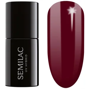 Semilac Vernis à ongles gels semi-permanents UV 404 Black Beans Muffin 7ml pas cher
