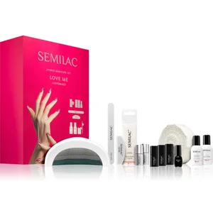 Semilac UV Hybrid Love Me kit manucure parfaite pas cher