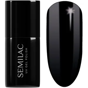 Semilac Vernis à ongles gels semi-permanents UV 300 Perfect Black 7ml pas cher