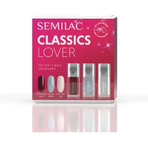 Semilac Set Classics Lover kit de vernis à ongles