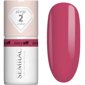 Semilac Easy Off Step 2 vernis à ongles gel lampe UV/LED teinte Pink C... pas cher