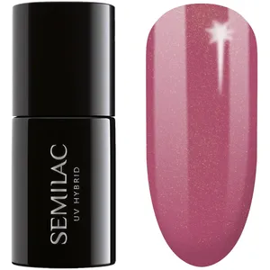 Semilac Vernis à ongles gels semi-permanents UV 377 SHIMMER STONE RUBY 7ml pas cher