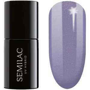 Semilac Vernis à ongles gels semi-permanents UV 379 SHIMMER STONE SAPPHIRE 7ml pas cher