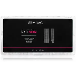 Comparateur de prix : Formes pour Ongles Semilac Acrylgel Carrées 120 pcs