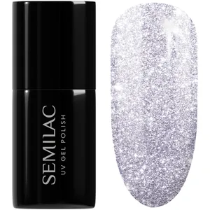 Semilac Vernis semi-permanent UV 461 Hollywood Silver 7ml Collection Flash pas cher