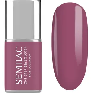 Semilac 3in1 One Step Glossy Vernis à ongles gel 10 ml pas cher