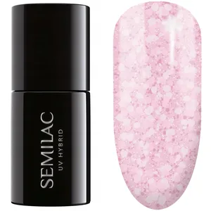 Semilac Vernis à ongles semi-permanent UV 491 Strawberry Ice 7 ml pas cher