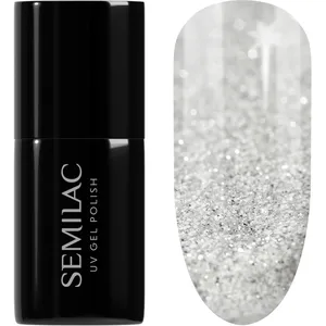 Semilac Vernis Semi-Permanent 605 Polish White Flash 7 ml pas cher
