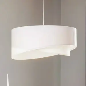 BPS KONCEPT Lampe suspendue Galaxy Blanc 1 x E27 Ø 50cm H: 105cm DimmableVendu parluminaire