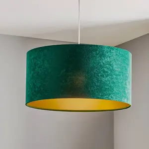 Maco Design Suspension Salina, vert/or, Ø 50cm pas cher