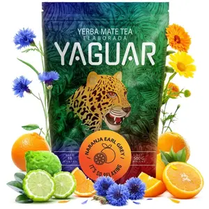 Comparateur de prix : Yerba Mate Orange Thé Fruite Yaguar Naranja Earl Grey 500g