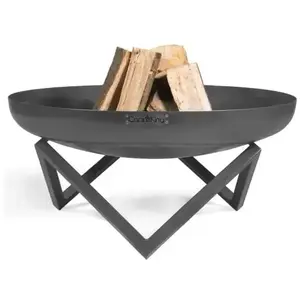 Comparateur de prix : Brasero de jardin SANTIAGO en acier-Braséro seul-Ø 80cm--60 --60 Cook King