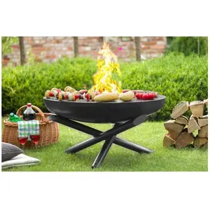 Comparateur de prix : Plaque de cuisson pour braséro en acier-Avec 4 anses-102cm-- Cook King