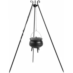 Cookking - Barbecue Marmite africaine 13 l en fonte sur Trépied 180 cm pas cher