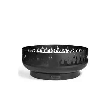 Comparateur de prix : Braséro de jardin FIRE, acier naturel, 80cm de diamètre, CookKing, 111282