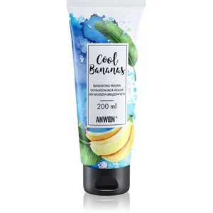 Anwen Cool Bananas Bonding Color Mask pour cheveux bruns à foncés 200 ... pas cher
