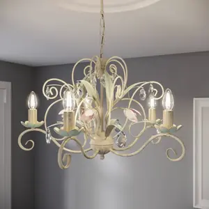 Luminex Lustre Luce, à 5 lampes pas cher