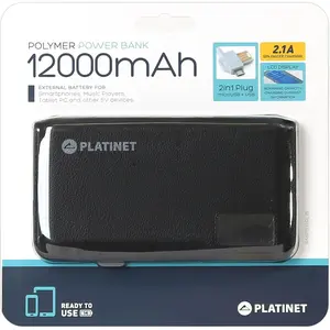 Platinet Batterie Externe 43799 12000mah pas cher