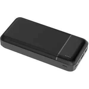Comparateur de prix : Platinet Batterie de Secours 20000mAh Élégant Lithium-Polymère Noir