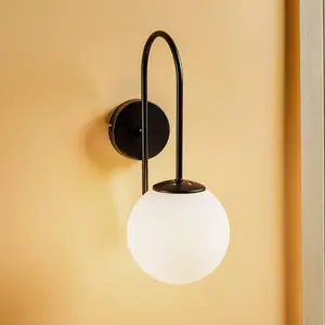 Comparateur de prix : Luminex Applique murale Berlin noir