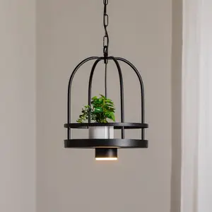 Luminex Suspension Zona, noir, Ø 30 cm, acier pas cher