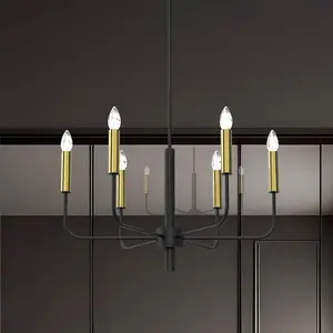 Luminex Lustre Hedwig, à 6 lampes pas cher