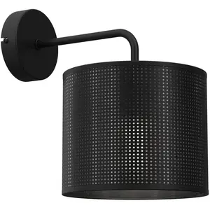 Luminex Applique Jovin, à une lampe, noire pas cher